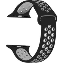 Apsuwa Apple Watch 11 46MM Kordon Kayış Silikon Delikli Soft