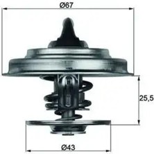 Mahle TX1887D Termostat 0022037675 04224846 1102000515