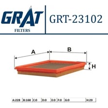 Grat 23102 Hava Filtresi 17220P2A005