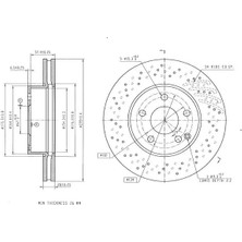 MGA 50551 Fren Diski On 2044210912 (2 Adet Fiyatıdır)