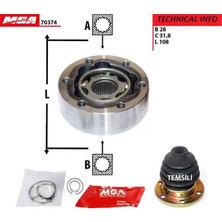 MGA 70374 Ic Aks Kafasi 1K0498103A