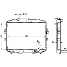 Oris BHY086026 Motor Radyatoru 253104F210