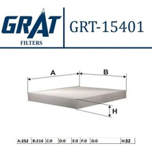 Grat 15401 Polen Filtresi 6Q0820367