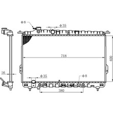 Oris BHY008016 Motor Radyatoru 2531038050
