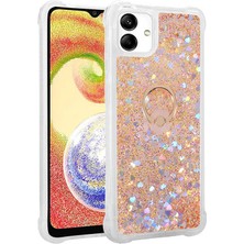 Galaxy A04 Kılıf Aden Milce Kapak-Gold