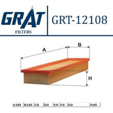 Grat 12108 Hava Filtresi 1444VJ