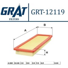 Grat 12119 Hava Filtresi 1444TT