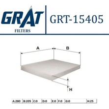 Grat 15405 Polen Filtresi 1H0819644