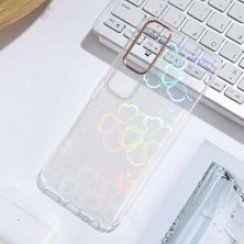 Vivo Y20 Kılıf Aden Sidney Desenli Sert Kapak-Flower No3