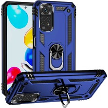 Xiaomi Redmi Note 11 Global Kılıf Aden Vega Kapak-Mavi