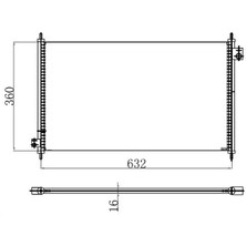 Oris CHN014016 Klima Radyatoru 80100S84A00