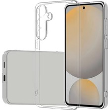 Ecruz Galaxy S25 Fe Kılıf Ecrz Süper Silikon Kapak - Şeffaf