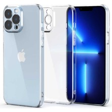 iPhone 13 Pro Kılıf Aden Fizy Kapak-Renksiz