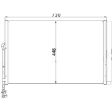 MGA 82364 Klima Radyatoru 7P0820411A