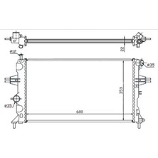 Oris MOP915034 Motor Radyatoru 1300189 1300196 1300214
