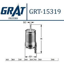 Grat 15319 Yakit Filtresi 6Q0201051 6Q0201051B