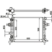 MGA 80161 Motor Radyatoru 1300265