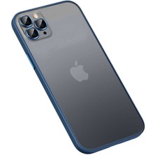 iPhone 12 Pro Kılıf Aden Retro Kapak-Lacivert