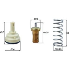 Mahle TX20980D Termostat 03C121110R