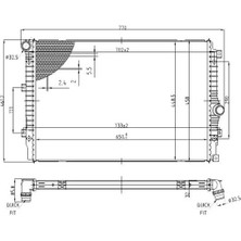 MGA 80517 Motor Radyatoru 5N0121253Q