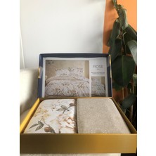 Bikaya Home New Box Çift Kişilik Nevresim Takımı | Çarşafı Lastiksiz | Günlük Kullanım | Lüks Kutulu | Çeyizlik