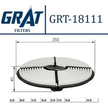 Grat 18111 Hava Filtresi 1780115060