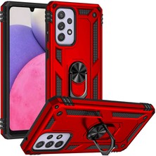 Galaxy A33 5g Kılıf Aden Vega Kapak-Kırmızı