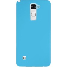 Lg Stylus 2 Kılıf Aden Premier Silikon Kapak-Mavi