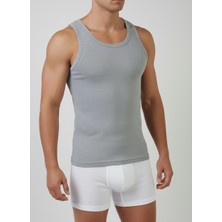 Balkonda Erkek Atlet Pamuklu İç Çamaşır 3'lü Paket Slim Fit Rahat - Berrak