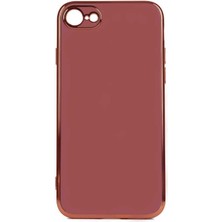 iPhone 7 Kılıf Aden Bark Kapak-Kahverengi