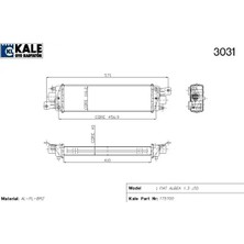 Kale 010CAC020 Turbo Radyatoru