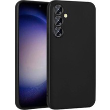 Galaxy S24 Kılıf Aden Premier Silikon Kapak-Siyah