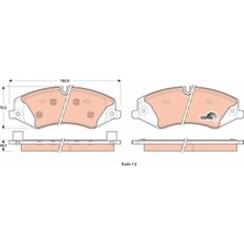 TRW GDB1898 On Fren Balatasi AH222K021AA AH222K021AB AH422K021DA