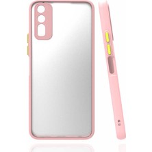 Vivo Y11S Kılıf Aden Hux Kapak-Pembe