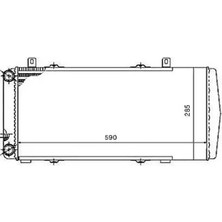 MGA 80278 Motor Radyatoru 6U0121253