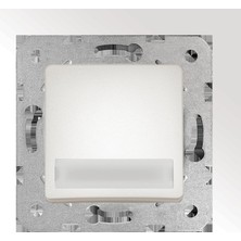 Storemax Linnera Life Sedef Beyaz Işıklı Etiketli Zil 24V Çabuk Bağlantı Mekanizma ve Düğme