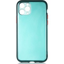 iPhone 11 Pro Max Uyumlu Aden Bistro Kapak-Koyu Yeşil