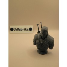 Geralt Of Rivia Büst / Figür – The Witcher 15 cm | Koleksiyonluk Midi Detail Figür