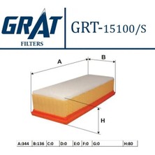 Grat 15100S Hava Filtresi 1K0129620E