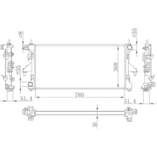 Oris BFI024016 Motor Radyatoru