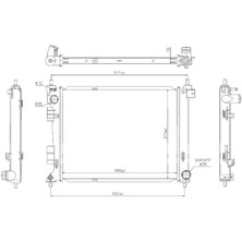 Oris BHY913026 Motor Radyatoru 25310C8400