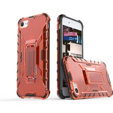 iPhone Se 2022 Uyumlu Aden Klik Silikon-Kırmızı