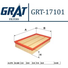 Grat 17101 Hava Filtresi 1C159601AF