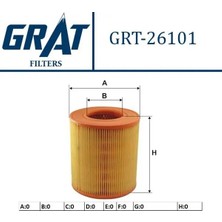 Grat 26101 Hava Filtresi 4F0133843A