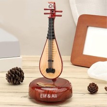 Keyfim Shop Kişiye Özel Hareketli Ud Müzik Kutusu