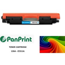 PanPrint Hp Laserjet Pro 200 Color Mfp M275NW Mavi Muadil Toner