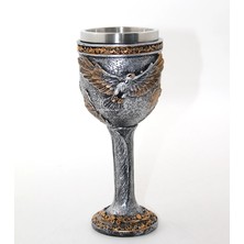 Çılgın Tahtakale Paslanmaz Çelik Kadeh Bardak Model 2