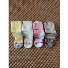 Rocks For Kalın Havlu Termal Burun Dikişsiz 12'li Kız Çocuk Çorabı