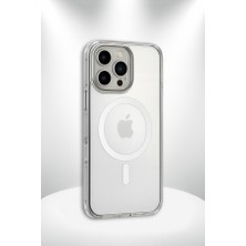 iPhone 16 Pro Max Magsafe Destekli Darbe Emici Şeffaf Kılıf – Prestig