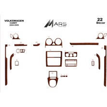 Mars Cockpit Design Volkswagen Caddy Konsol-Torpido Kaplama 2004-2009 22 Parça Maun